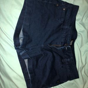 NAVY BLUE JEAN SHORTS ****SIZE 9*****